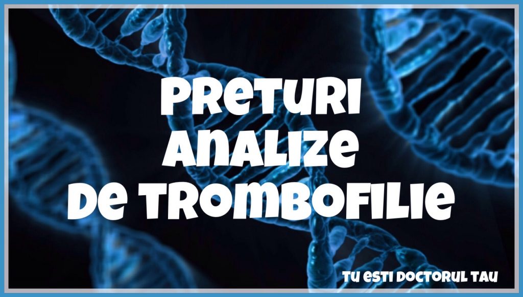 analize trombofilie decontate